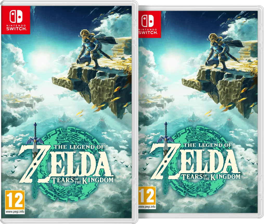 The Legend of Zelda Tears of The Kingdom Nintendo Switch Duo Pack