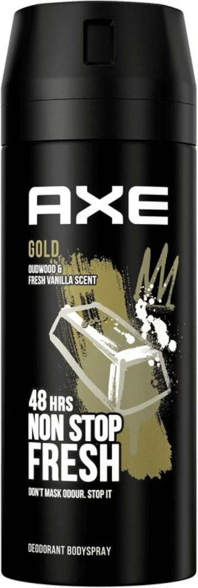 Axe Gold Deodorant & Bodyspray 150ML