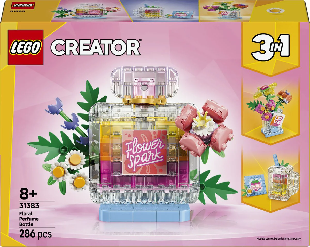 LEGO Creator Parfumfles met bloemen 31383