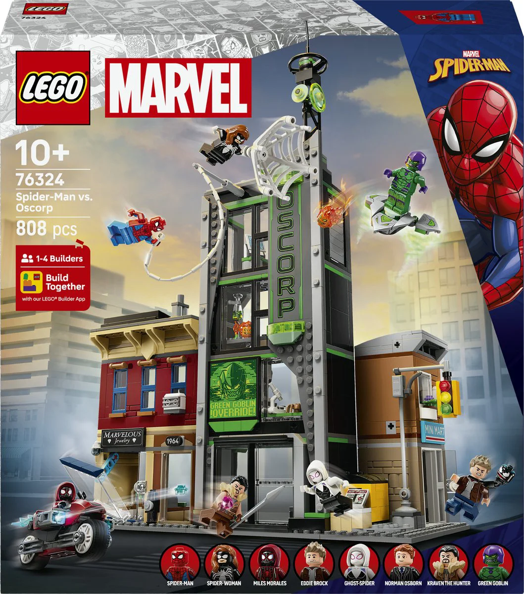 LEGO Marvel Spider-Man vs. Oscorp 76324
