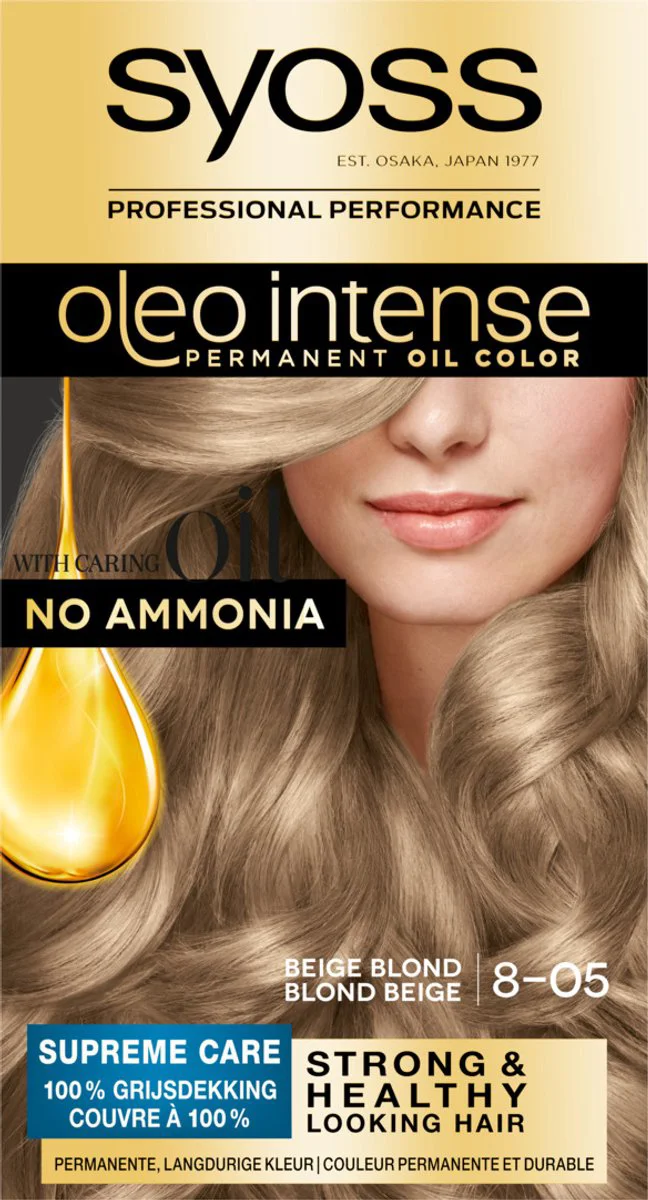 Syoss Color Oleo Intense 8-05 Beige Blond