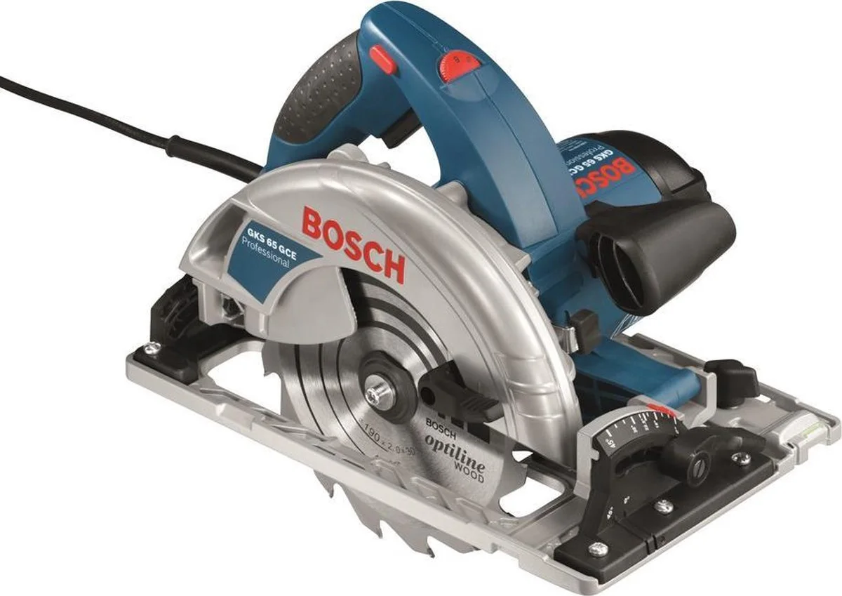 Bosch Professional GKS 65 GCE Cirkelzaag 190mm 1800W - 0601668900