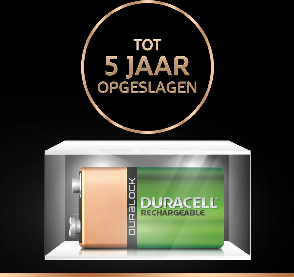2x Duracell Oplaadbare Batterij Ultra 9V