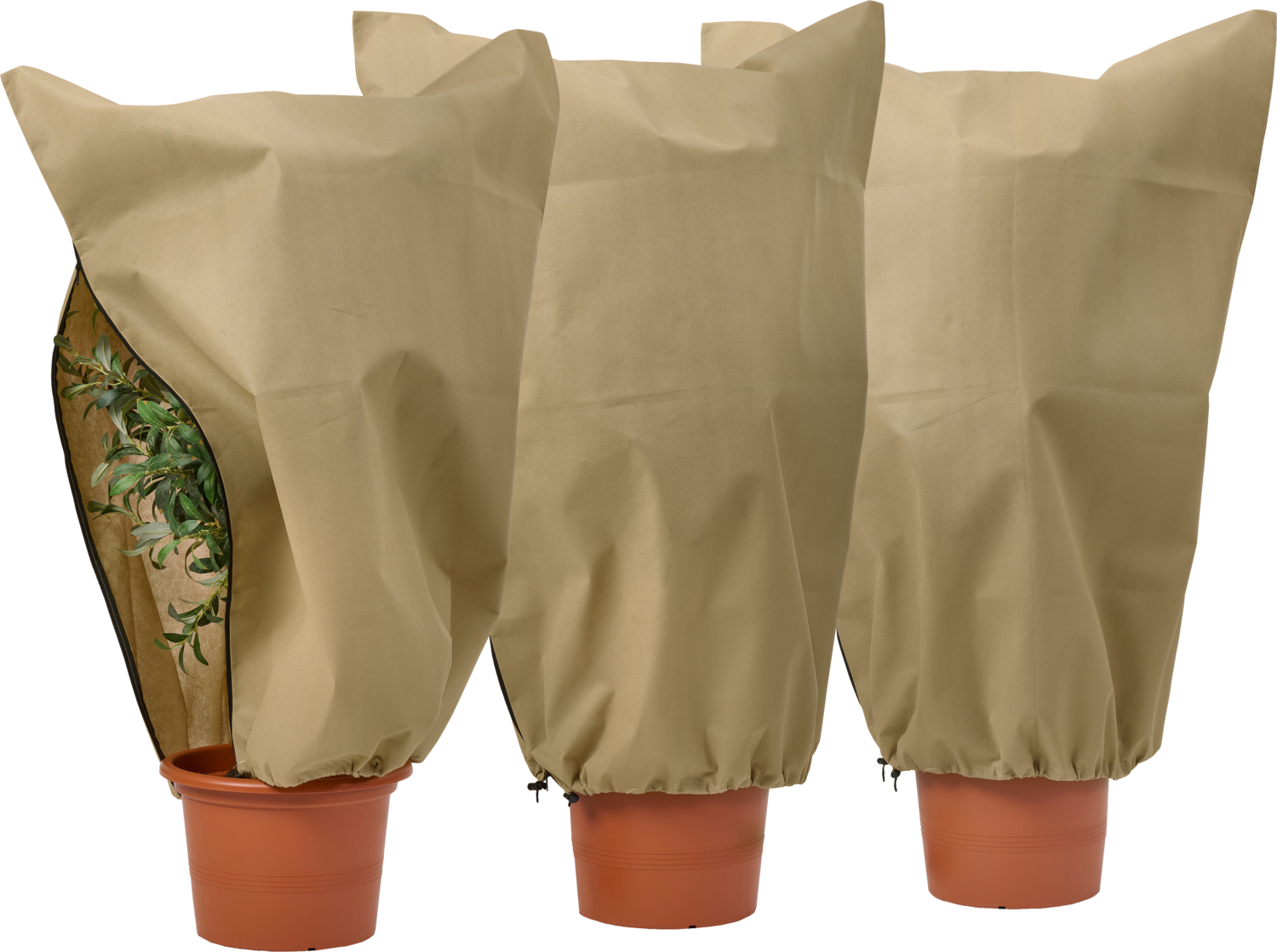PARKSIDE Plantenhoes tegen vorst (Beige, L)