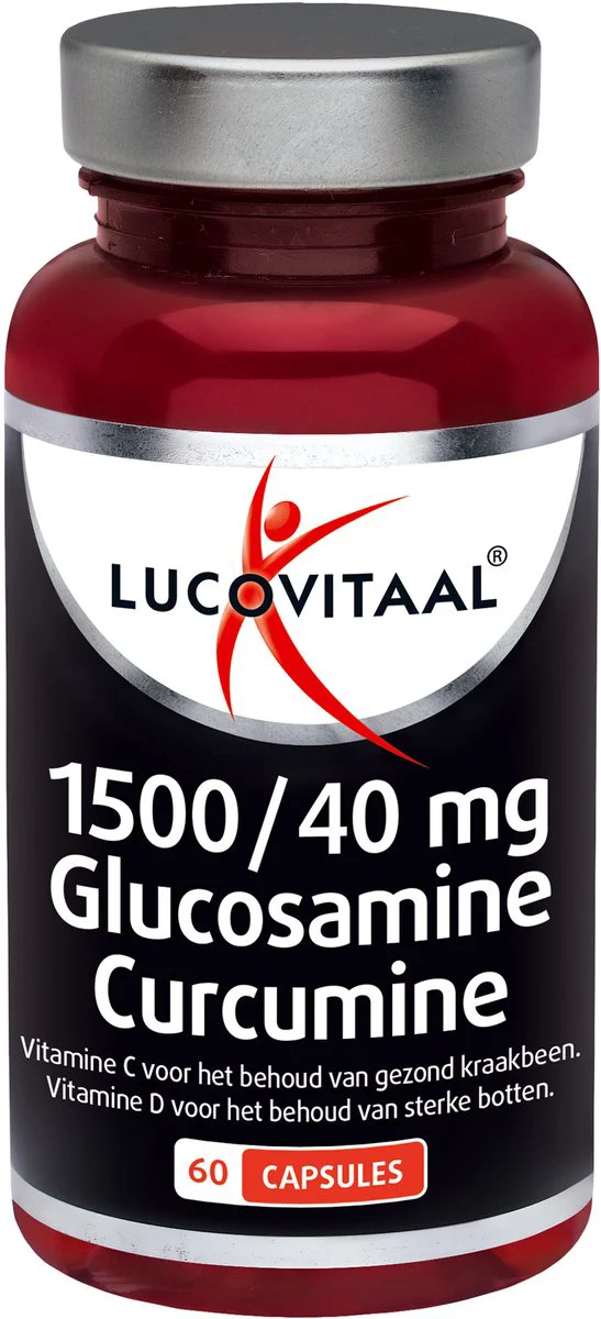 Lucovitaal Glucosamine Curcumine 1500/40mg 60 capsules