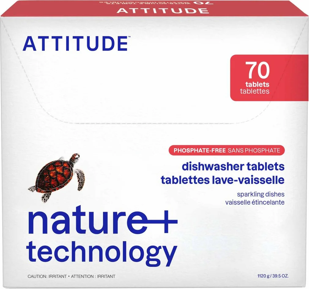 Attitude Vaatwastabletten Nature 70 stuks