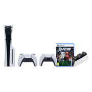 Sony PlayStation 5 Slim Disc Edition + FC 26 + Extra Controller Wit + Oplaadstation