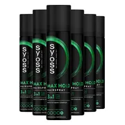 6x Syoss Max Hold Haarspray 300 ml