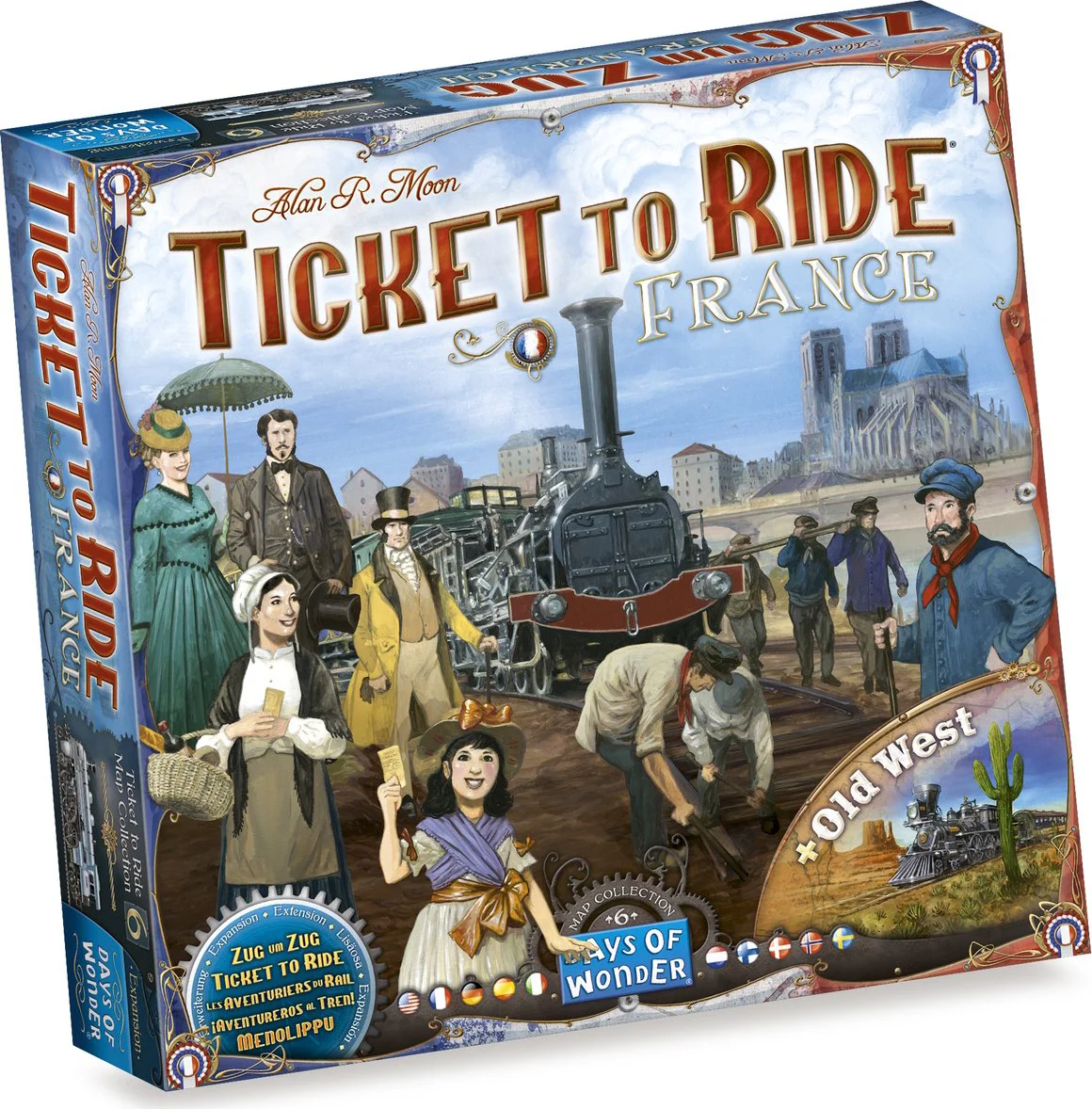 Ticket to Ride: France and Old West