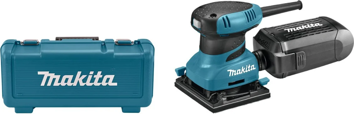 Makita BO4555K Handpalm vlakschuurmachine 230V in koffer