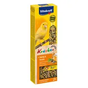 Vitakraft Kanarie Kracker 2 in 1 Honing 2 stuks