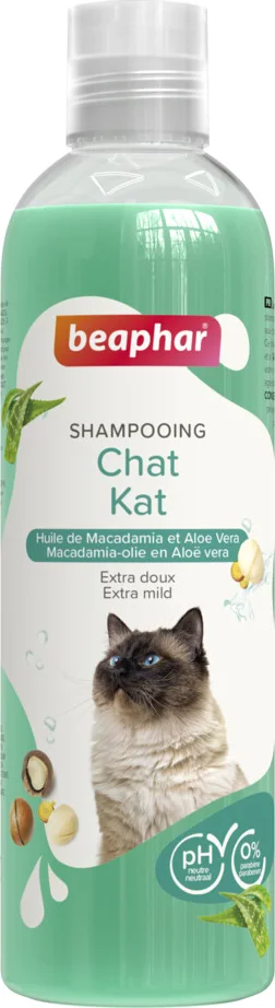 6x Beaphar Shampoo Kat Glanzende vacht 250 ml