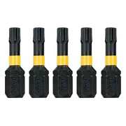 DeWALT DT7384T Extreme Impact Torsion Schroefbits T30 25mm VE=5