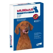 Milbemax Ontworming Kauwtabletten Hond 5 - 75 kg 4 tabletten
