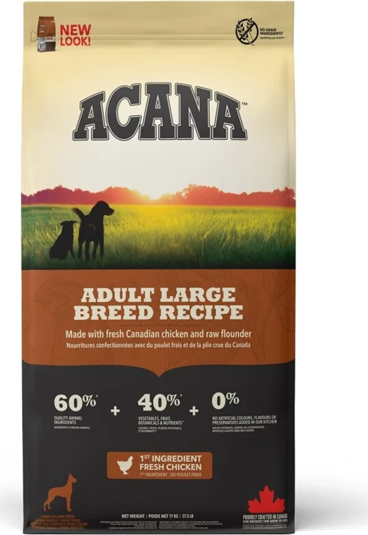 Acana Heritage Adult Large Breed 17 kg