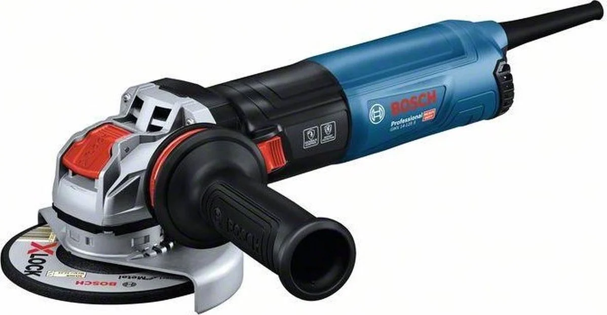 Bosch Professional PRO GWX 14-125 S Haakse slijper 125 mm X-LOCK 1400W - 06017D2100