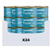24x Prins Chunky Paté Kattenvoer Nat Tonijn & Kip 70 gr