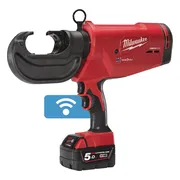 Milwaukee M18 HCCT109/42-522C FORCE LOGIC™ Hydraulische accu kabelkrimptang 109kN 42mm 18V 5.0Ah + 2.0Ah in koffer - 4933459273
