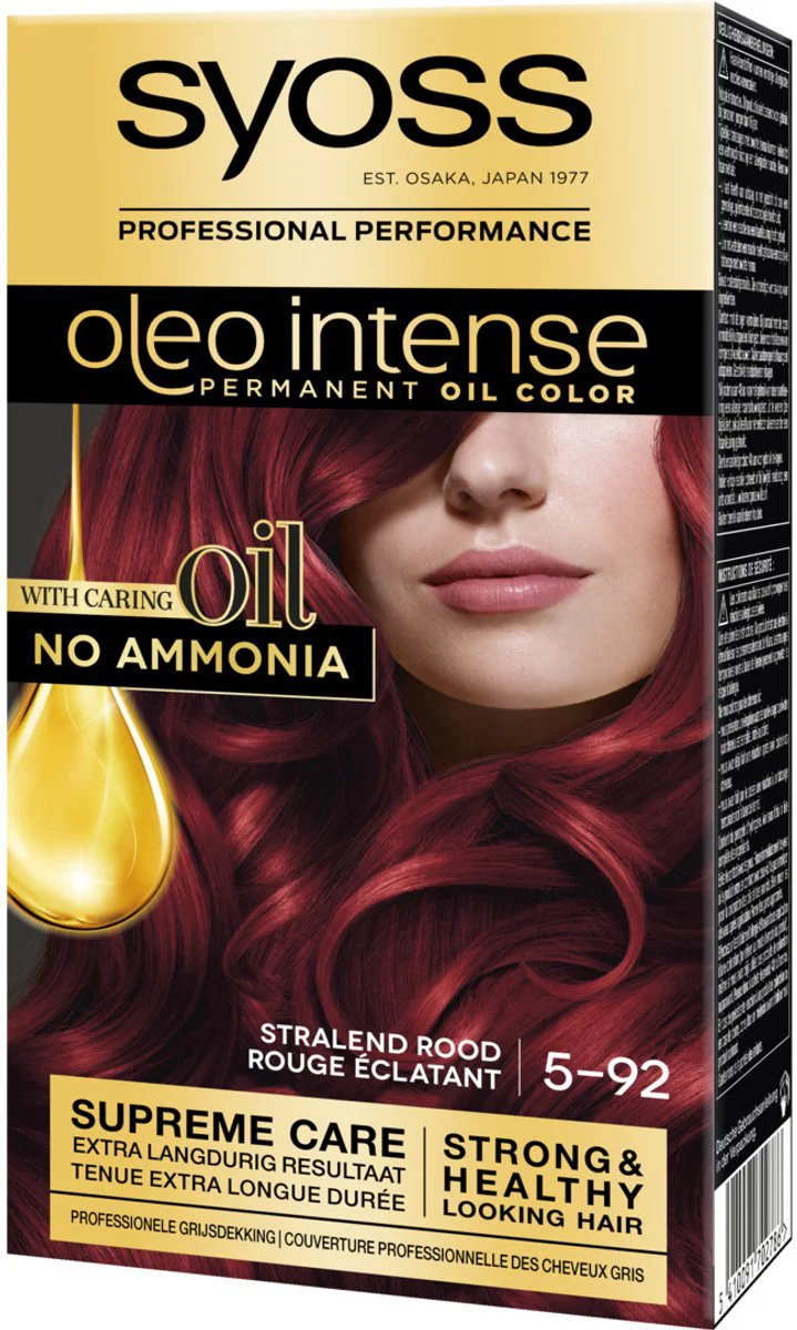Syoss Oleo Intense Haarverf 5-92 Stralend Rood