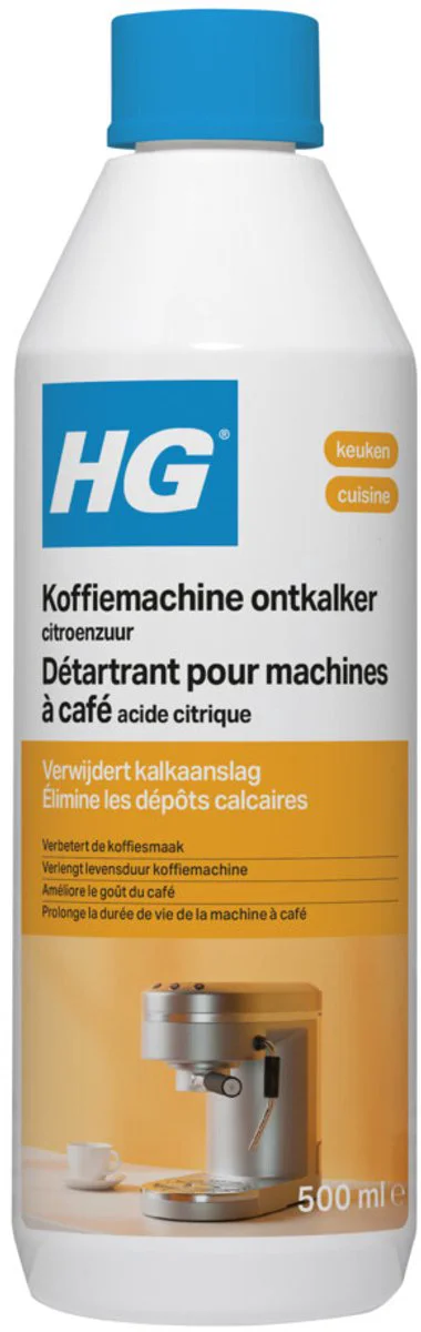 HG Keuken Koffiemachine Ontkalker Citroenzuur 500ML