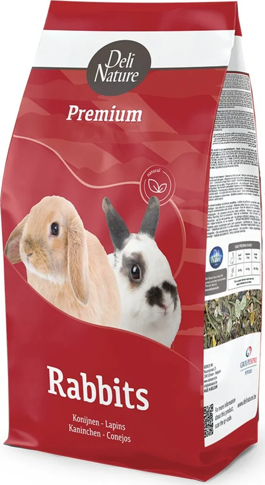 Deli Nature Premium Konijnenvoer 800 gr