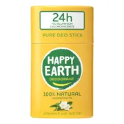 Happy Earth 100% Natural Pure Deo Stick Jasmine Ho Wood 40GR