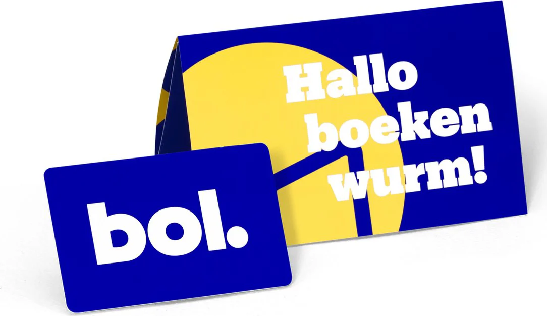 bol cadeaukaart - 10 euro - Hallo boekenwurm!