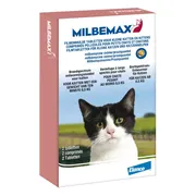 Milbemax Ontworming Tabletten Kat/Kitten 0,5 - 2 kg 2 tabletten