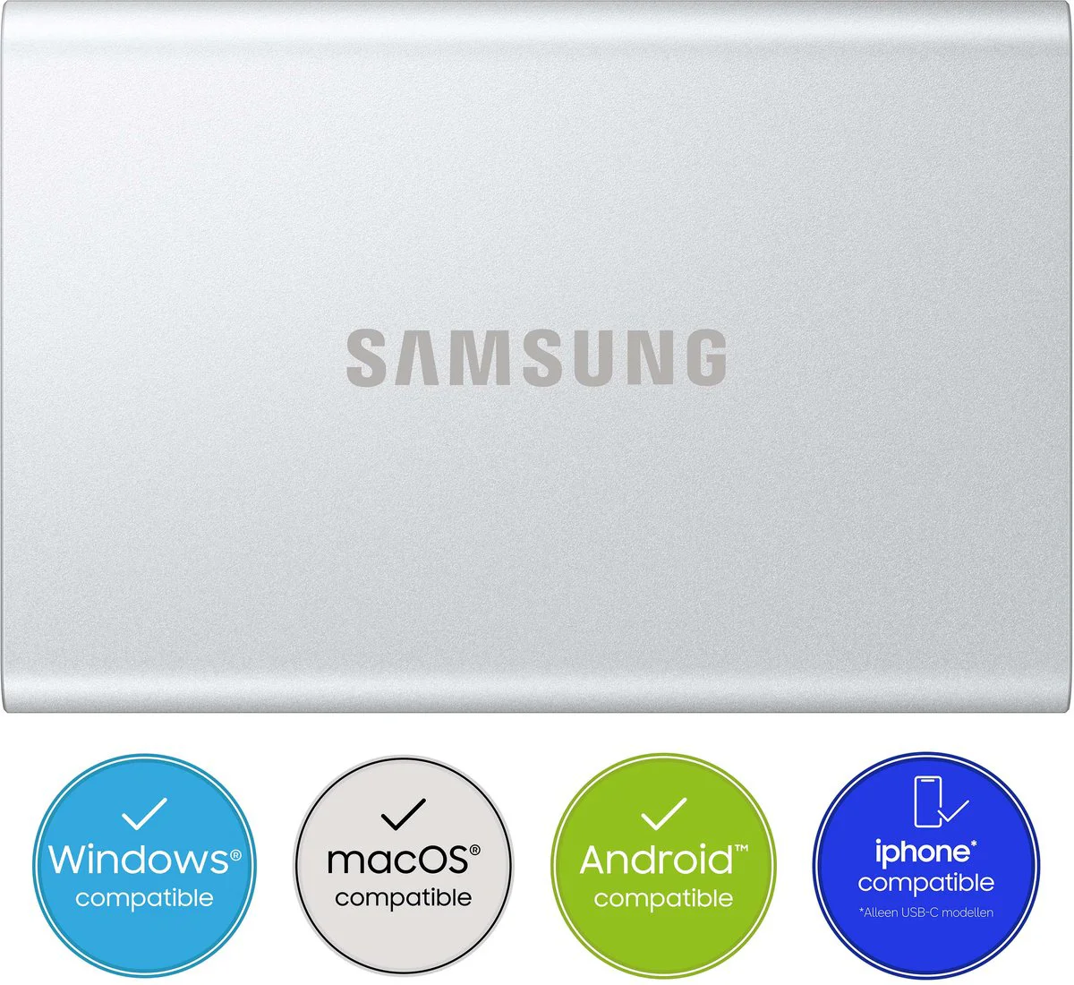 Samsung T7 Resurrected Portable SSD 4TB