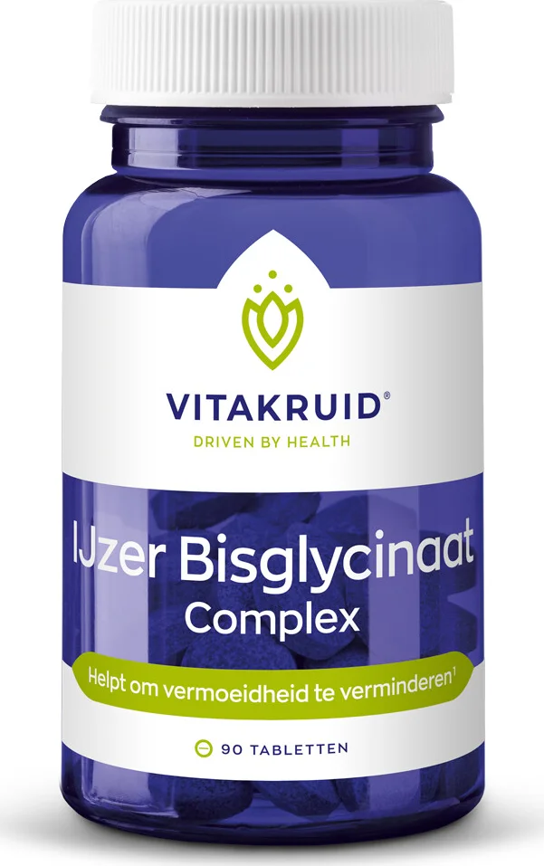 Vitakruid Ijzer Bisglycinaat Complex 90 tabletten