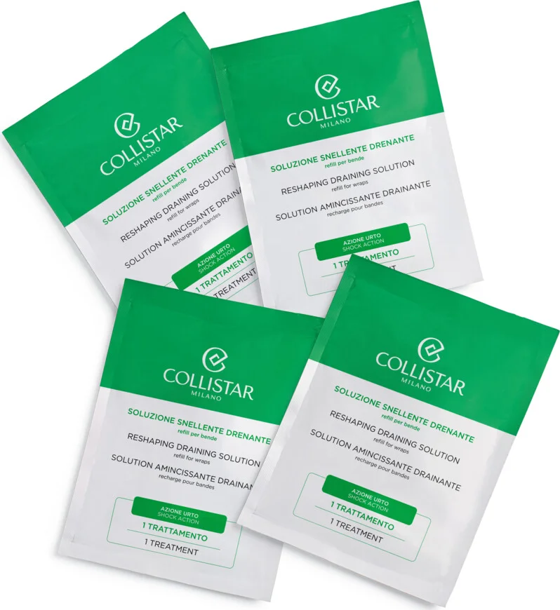 Collistar Reshaping Draining Wraps Refills 4 x 100 ml