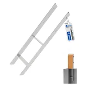 GeZu Impex H Paalhouder 111 x 600 mm Thermisch Verzinkt anker paaldrager paalanker paalsteun