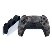 Sony PlayStation 5 DualSense Controller Grey Camo + Oplaadstation