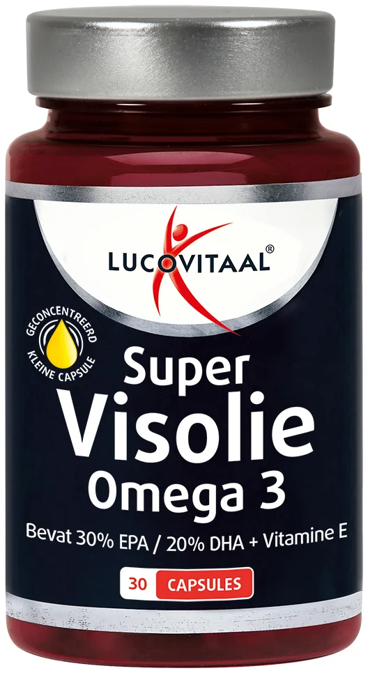 Lucovitaal Super Visolie Omega 3-6 30 capsules