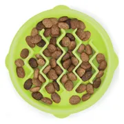 Outward Hound Cat Fun Feeder Wave Lime 14,0 x 15,2 x 2,5 cm