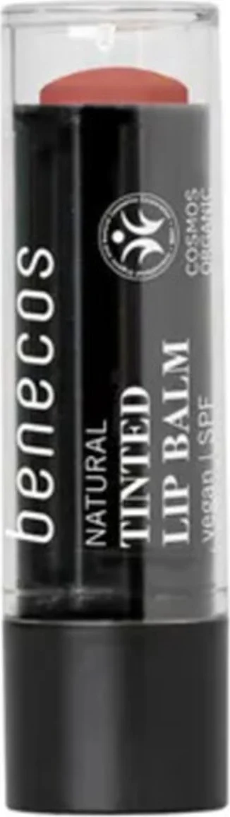 Benecos Natural Tinted Lip Balm Coral SPF 4.7GR