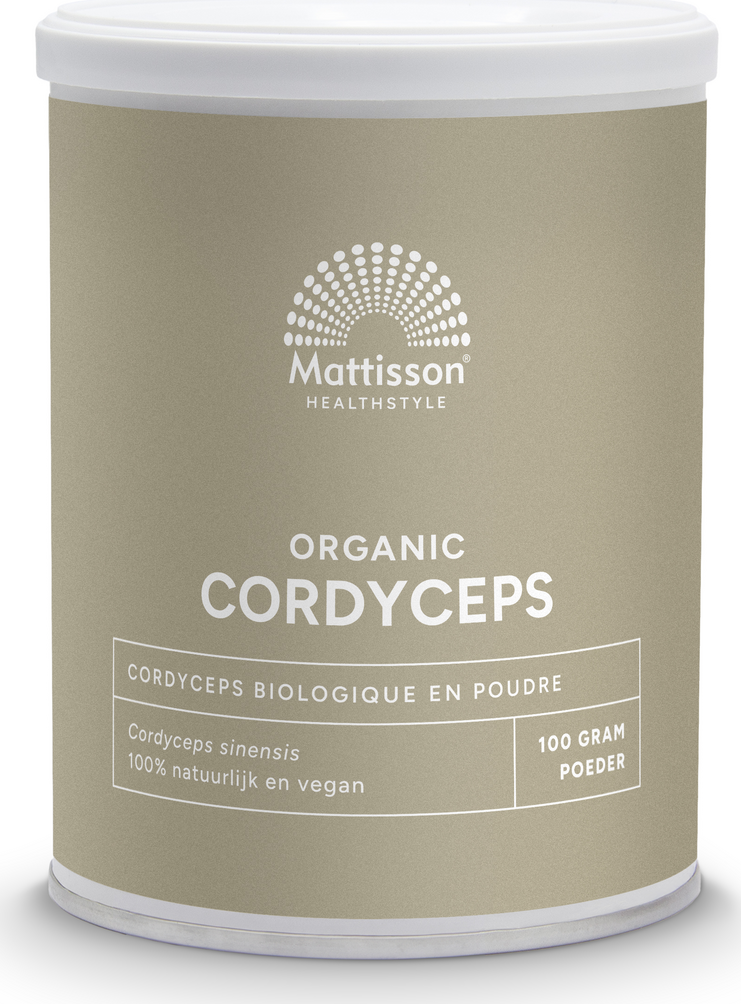Mattisson HealthStyle Cordyceps Poeder 100GR