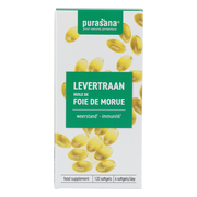 Purasana Levertraan Softgels 120CP