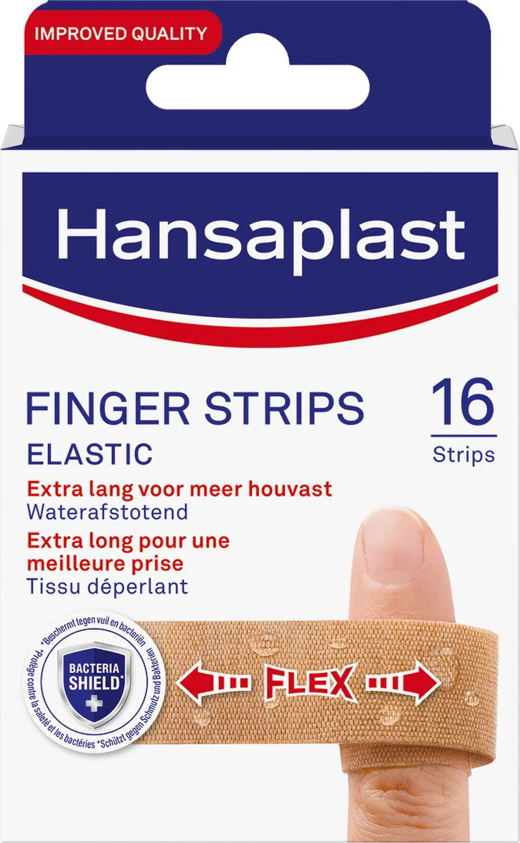 Hansaplast Elastic Vingerstrips 16ST