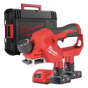 Milwaukee M12 BLP-402X Accu schaafmachine 12V 4.0Ah in HD-Box - 4933492851