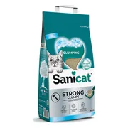 Sanicat Strong Clumps Kattenbakvulling Baby Powder 10 kg