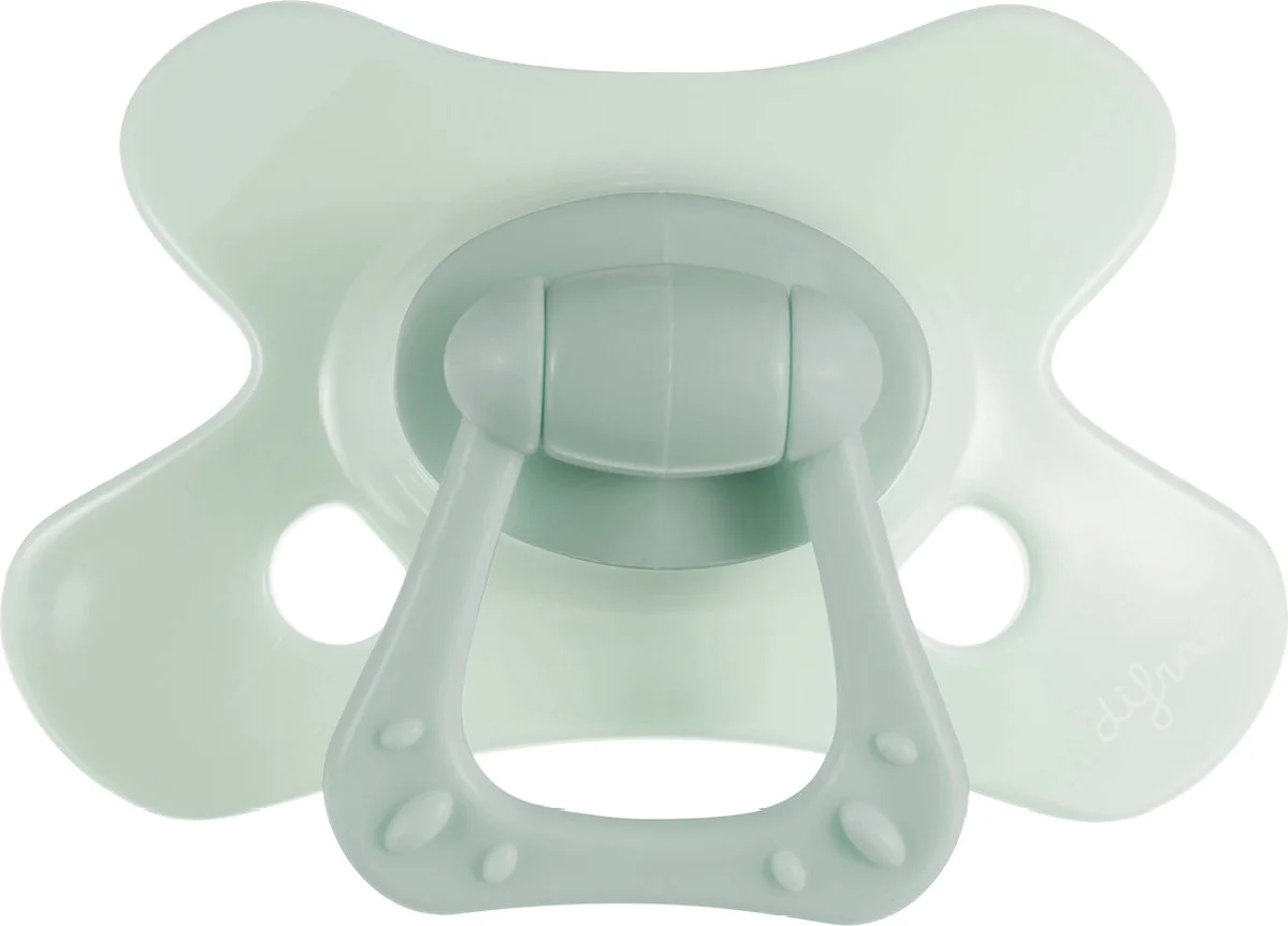 Difrax Fopspeen Natural 6+ Maanden SE Green Jade
