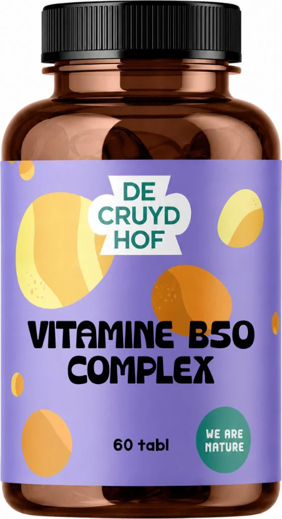 Cruydhof Vitamine B50 Complex Tabletten 60TB