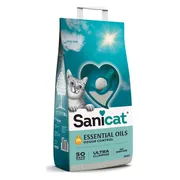 Sanicat Essential Oils Ultra White Kattenbakvulling Fragrance Free 10 kg