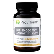 Proviform Vitamine B12 10000 Mcg Combi Zuigtabletten 60TB
