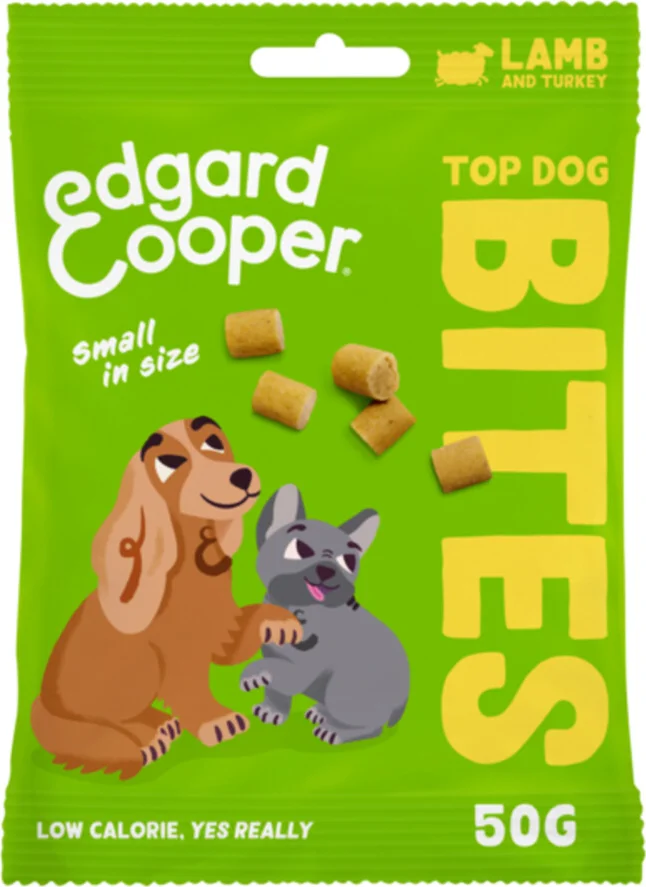 Edgard & Cooper Adult Bite S Lam & Kalkoen 50 gr