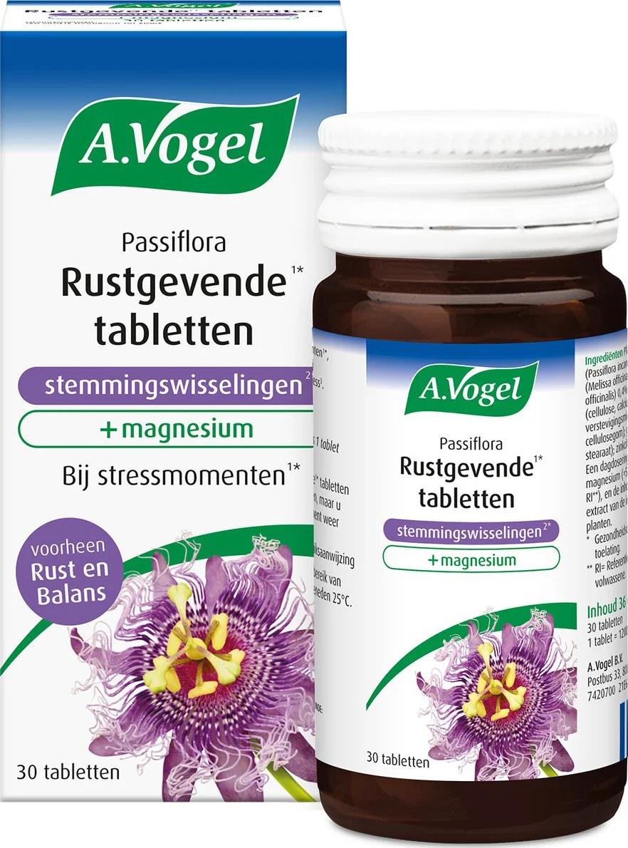 A.Vogel Passiflora Rustgevende* Tabletten 30TB