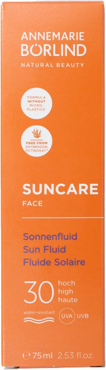 Annemarie Börlind Suncare Face Sun Fluid SPF30 75ML
