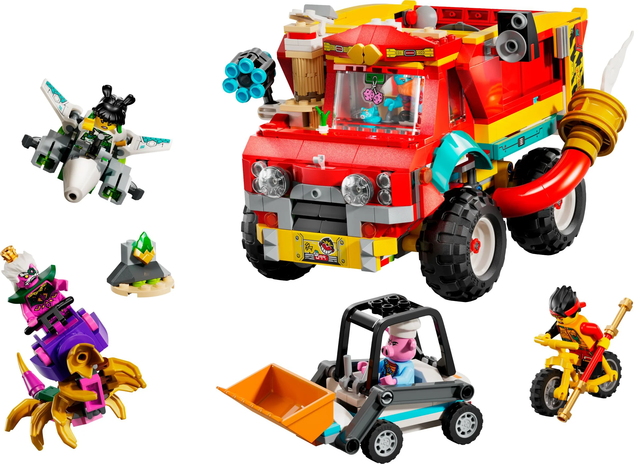 LEGO Monkie Kids teamtruck 80055