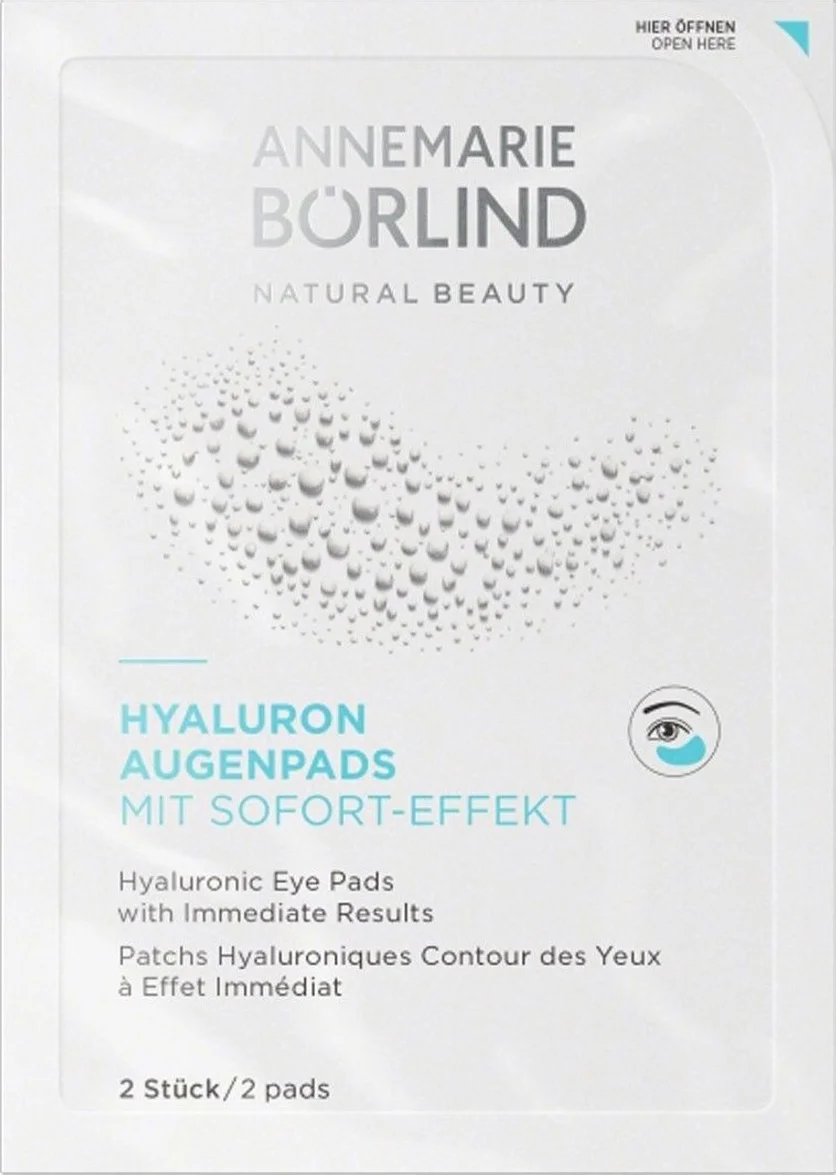 Annemarie Börlind Hyaluronic Eye pads 6x2st 6PR